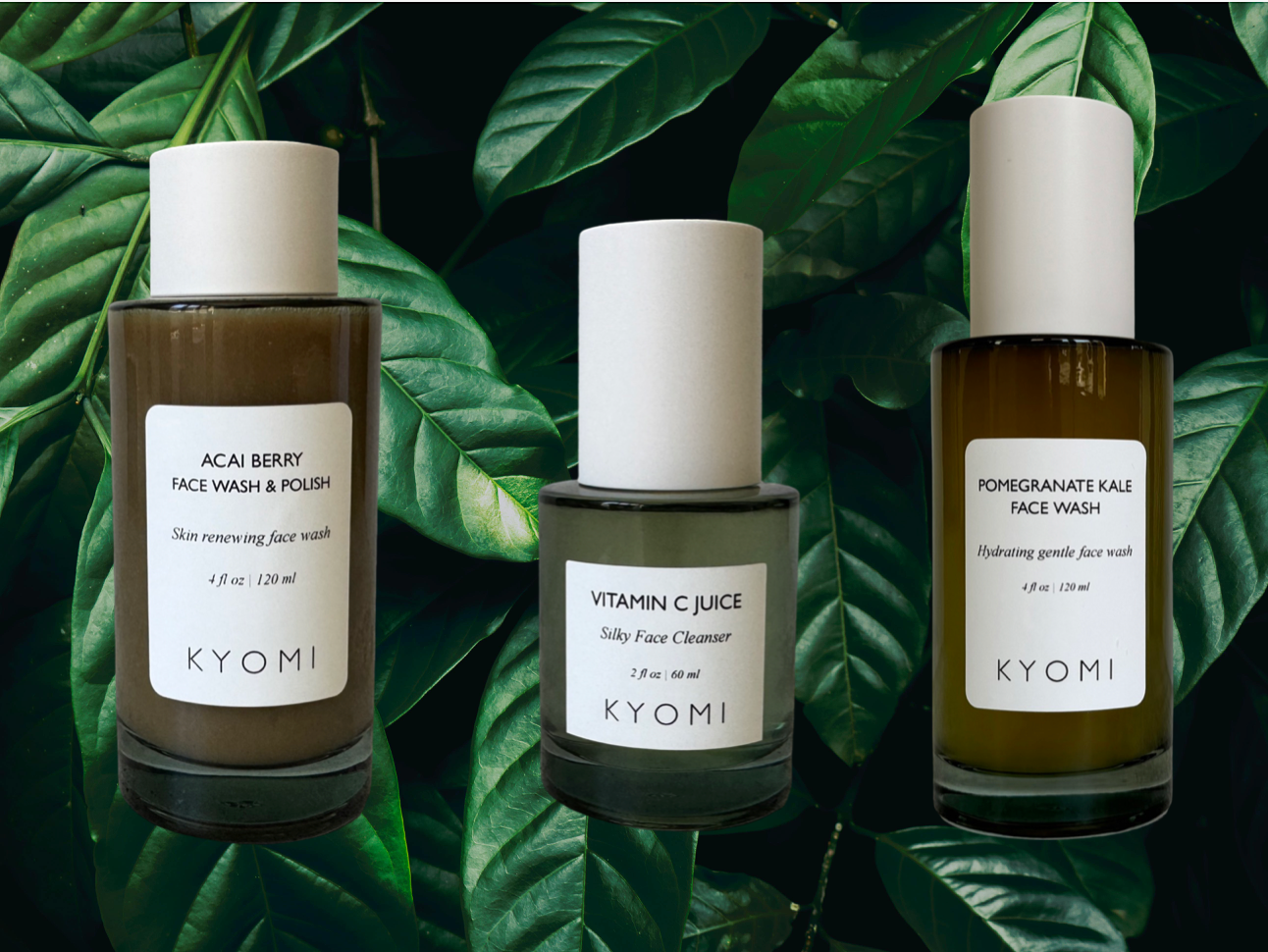 kyomi skin organic facial cleansers