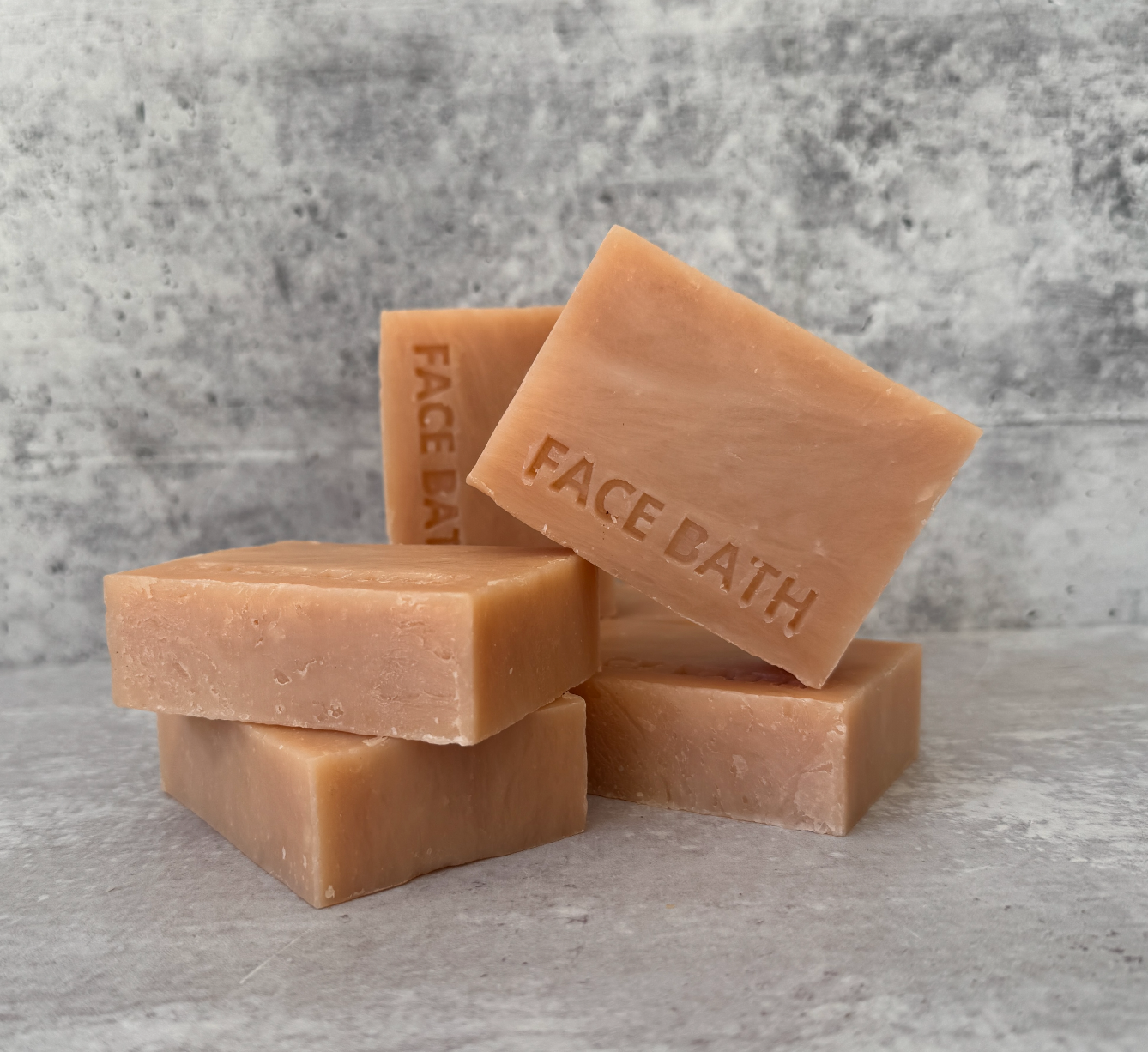 soothe facial soap- rose face soap- natural facial soap- organic facial soap