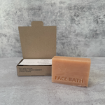 soothe facial soap- rose face soap- natural facial soap- organic facial soap