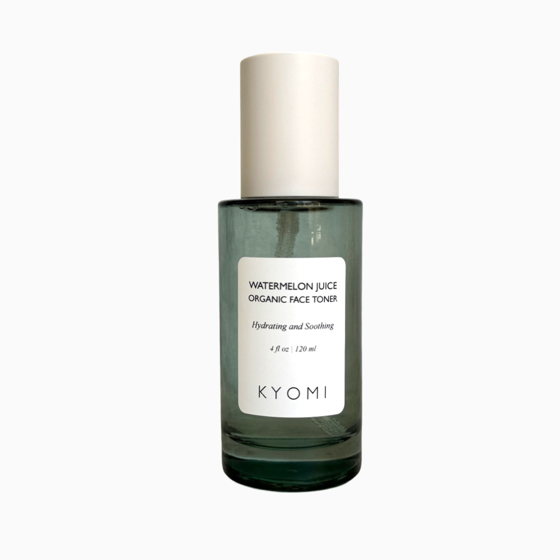 Kyomi skin watermelon juice face toner, watermelon toner, plant based face toner, plant powered face toner, organic face toner, all natural face toner, vegan face toners, organic watermelon skincare