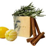 Kyomi skin, soap house, lemon rosemary soap, soap bricks,, natural soap, handmade soap, organic soap