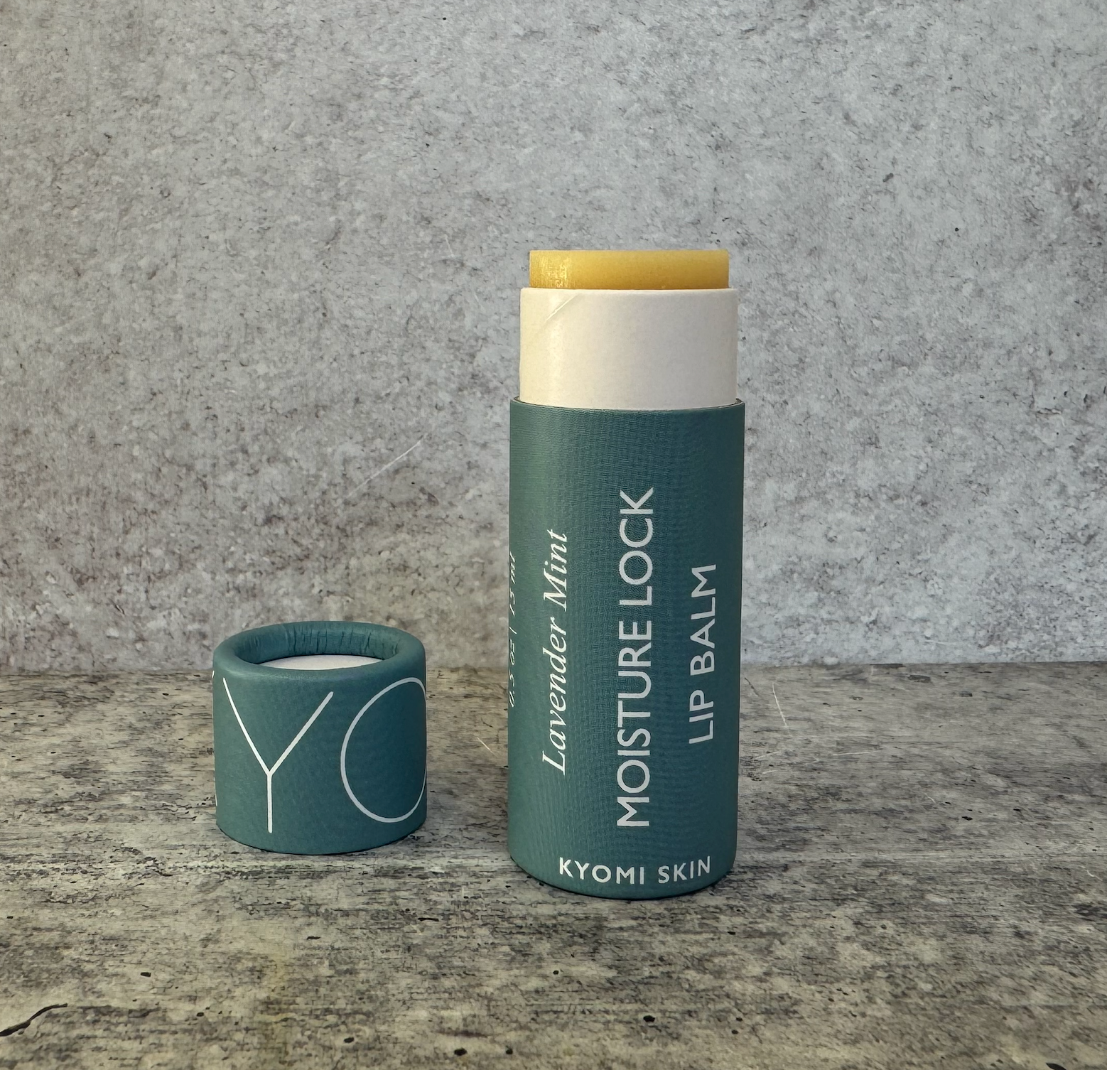 kyomi skin vegan lip balm, all natural lip balm, organic lip balm, lavender mint lip balm