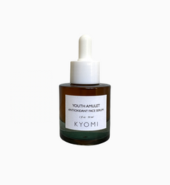 KYOMI SKIN Youth amulet face serum, cacay face oil, anti-aging face serum, la prunier, rodins face oil