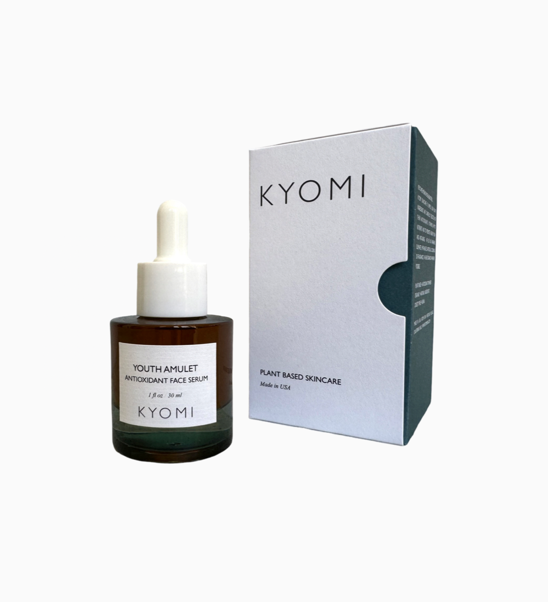 KYOMI SKIN Youth amulet face serum, cacay face oil, anti-aging face serum, la prunier, rodins face oil